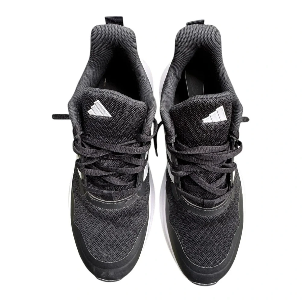 Adidas Fortarun 2.0 Black White Kids/Womens Athletic Shoes Cloudfoam SZ …